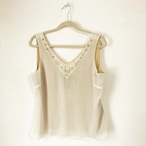 Liz Claiborne sleeveless Top NWOT